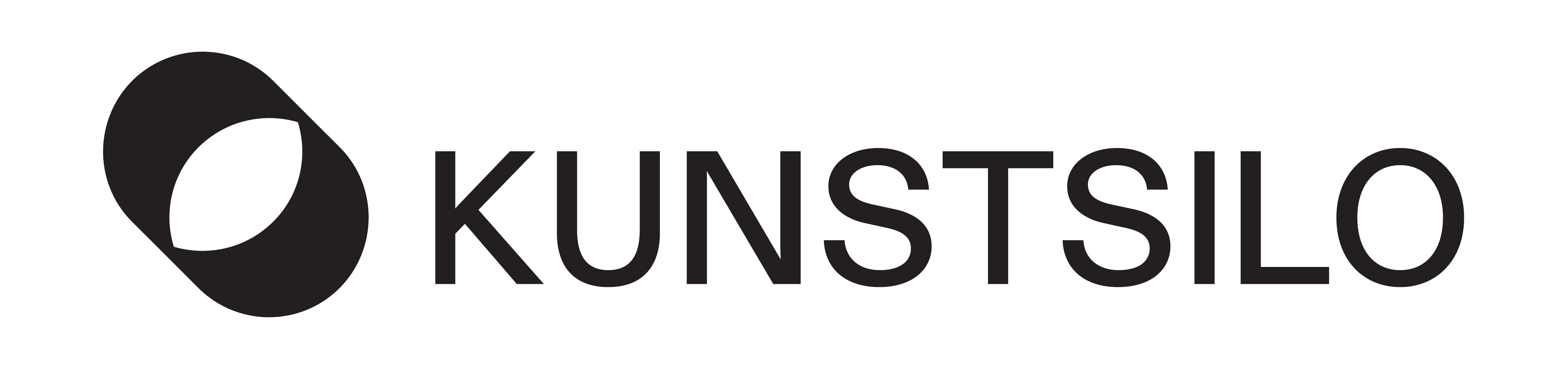 Kunstsilo logo sort
