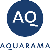 Aquarama logo blå
